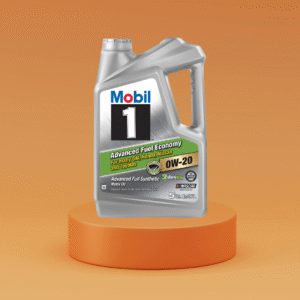 Mobil 1 (120758) Synthetic Motor Oil 0W-20 (Advanced Fuel Economy), 5 Quart, Pack of 3