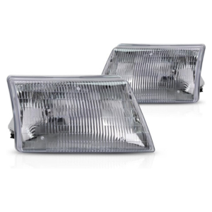 For Mazda B2500 / B3000 / B4000 Headlight 1998 1999 2000 Pair Driver and Passenger Side w/Bulbs For MA2502113 MA2503113